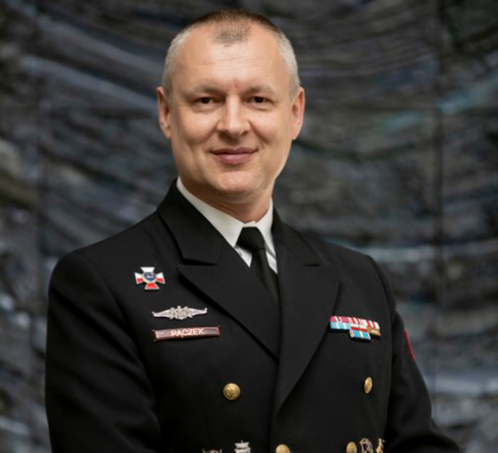 kmdr. dr hab. inż. Bartłomiej Pączek, prof. AMW